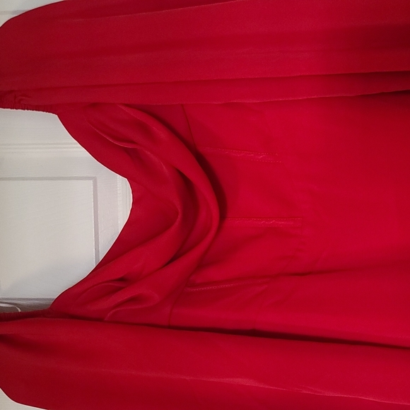 Princess Polly Lillie Long Sleeve Red Mini Dress - Picture 4 of 6